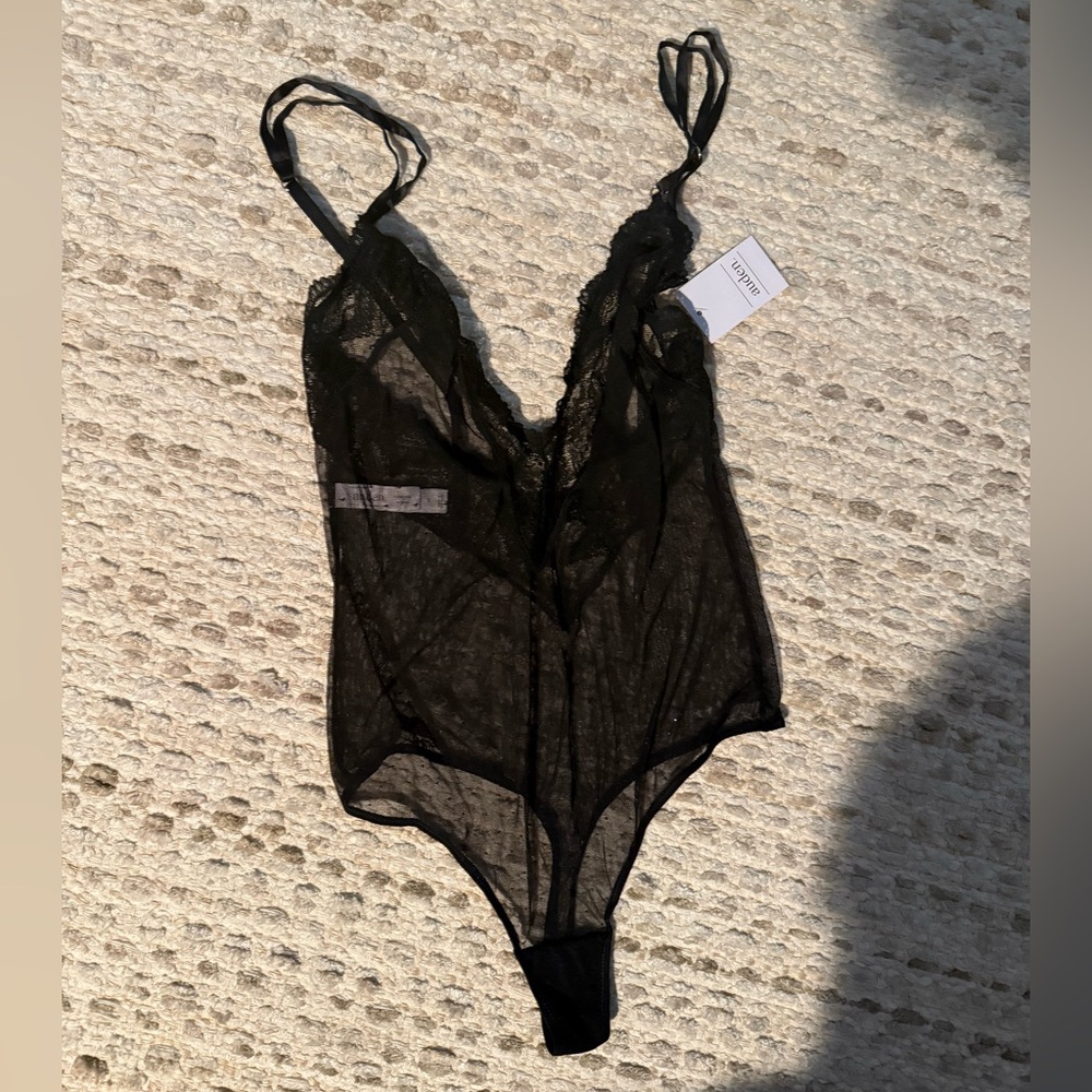 Auden Black Lace Chemise